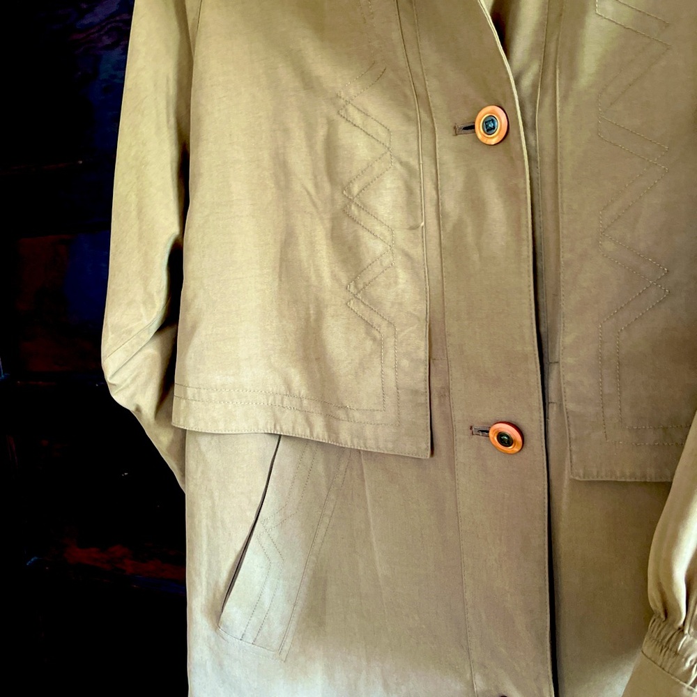 Tan western vintage jacket